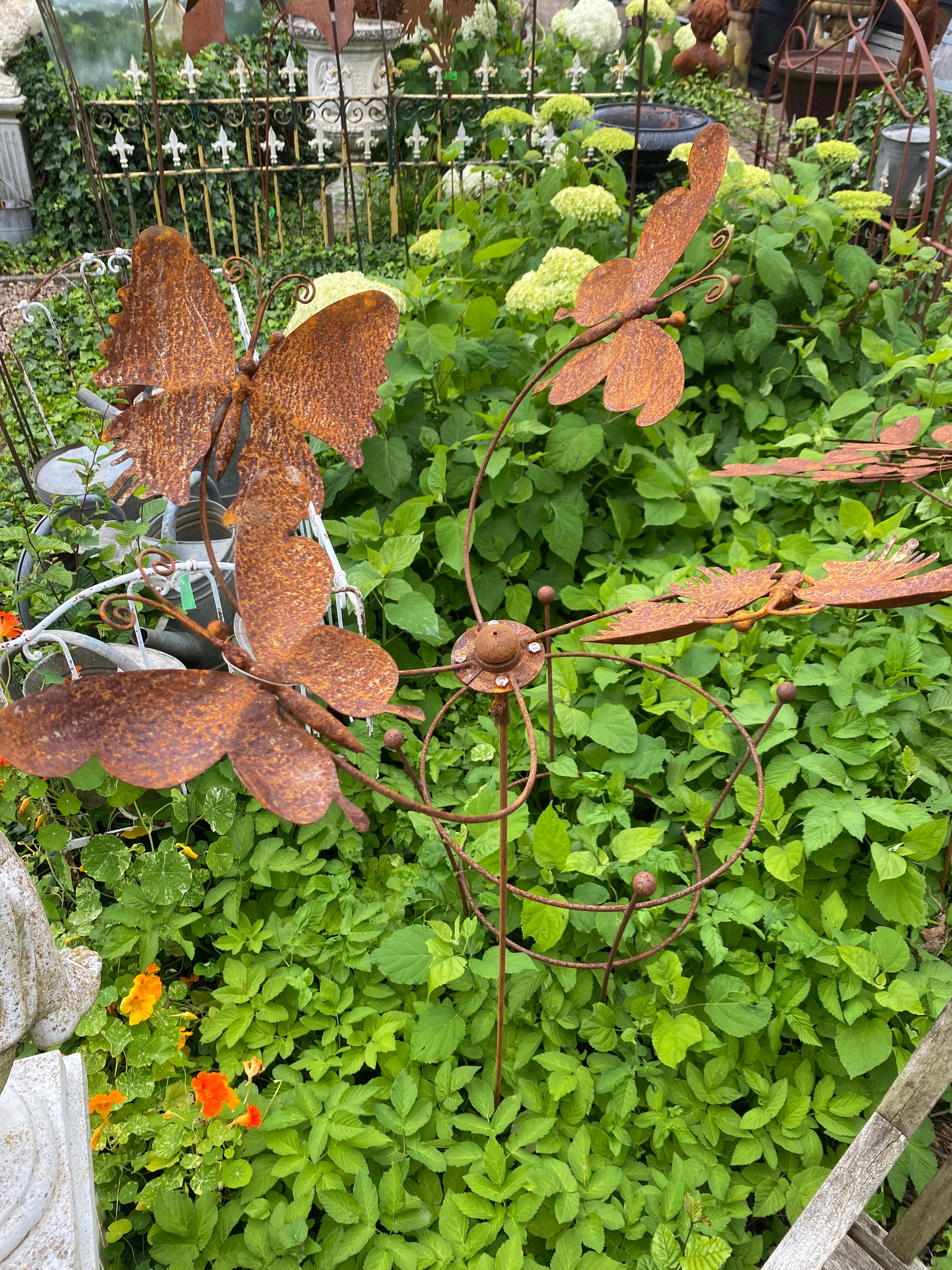 Vlinder windspinner horizontaal