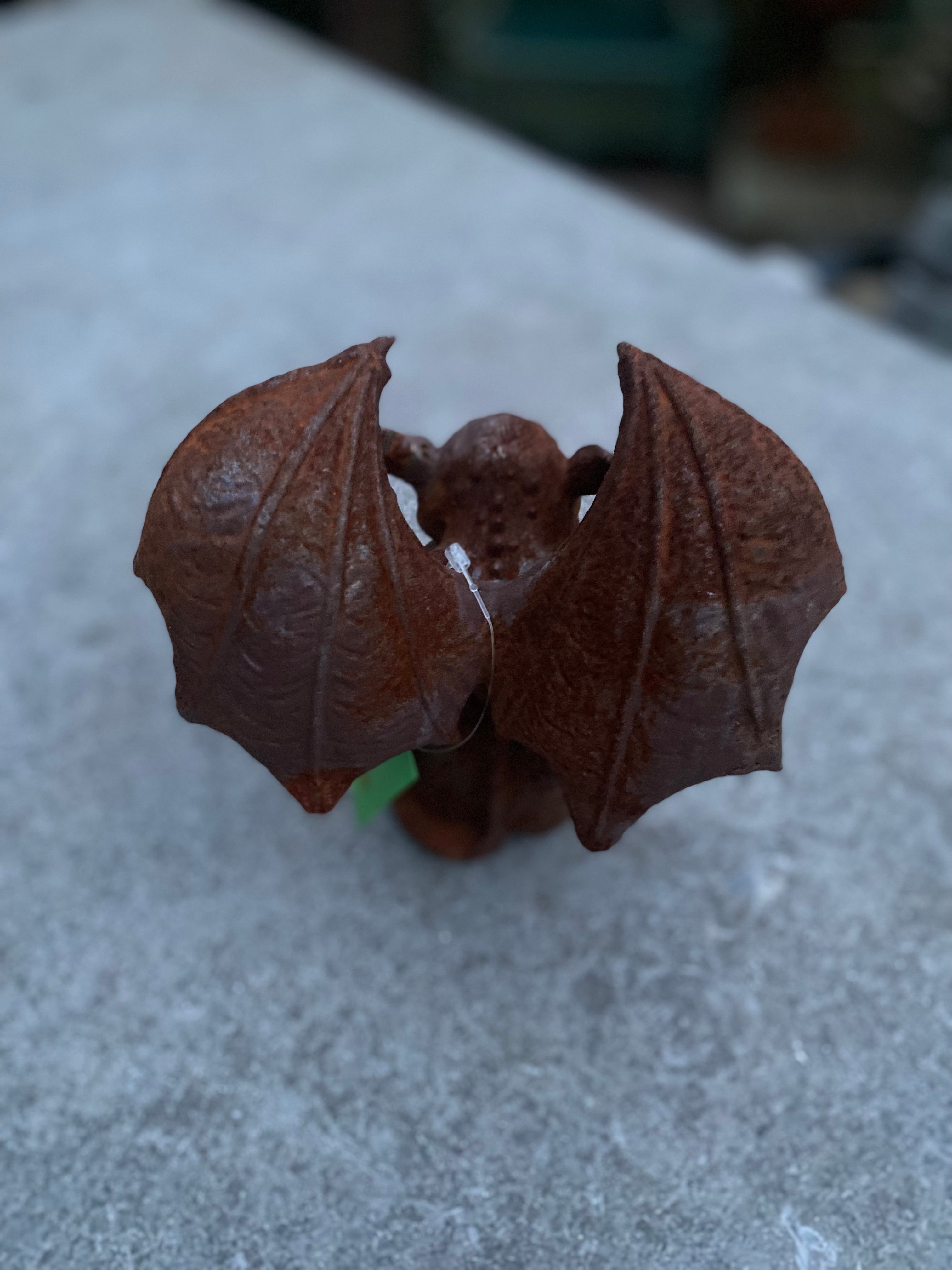 kleine gietijzeren Gargouille (2),torenwachter